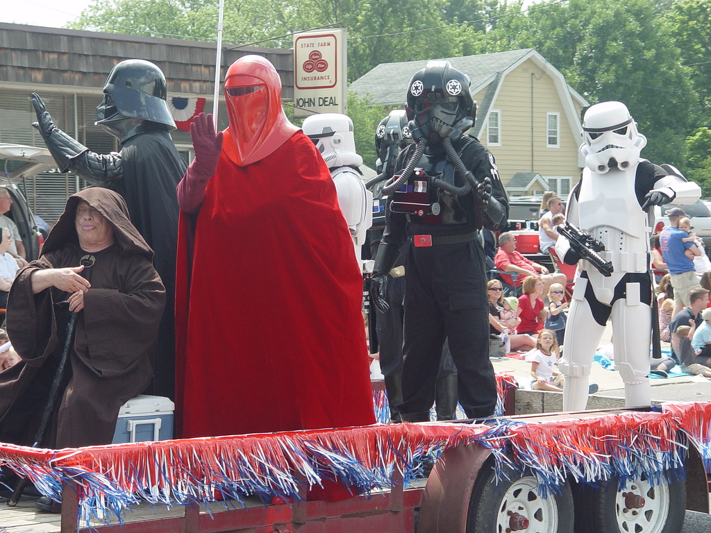 Star Wars1 The 4th of July parade in Peoria, ILL. This is … Flickr