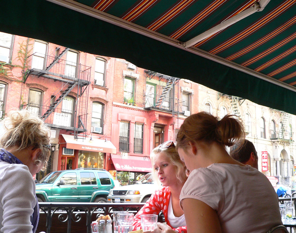 IT'S ON ME!! Lunch/East village/N.Y.C. paintbyaj/ Flickr