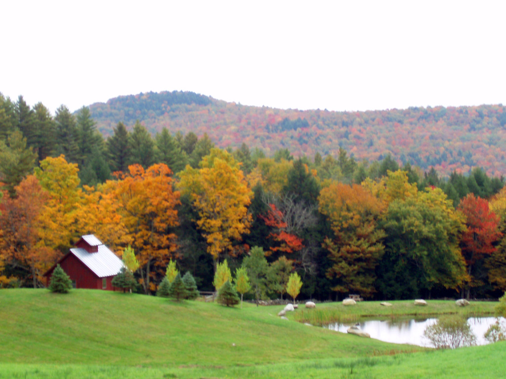 Fall Foliage South Londonderry, Vermont. Russ Glasson Flickr