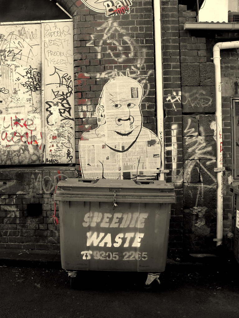 speedie waste Caledonian Lane, Melbourne CBD Jo Flickr