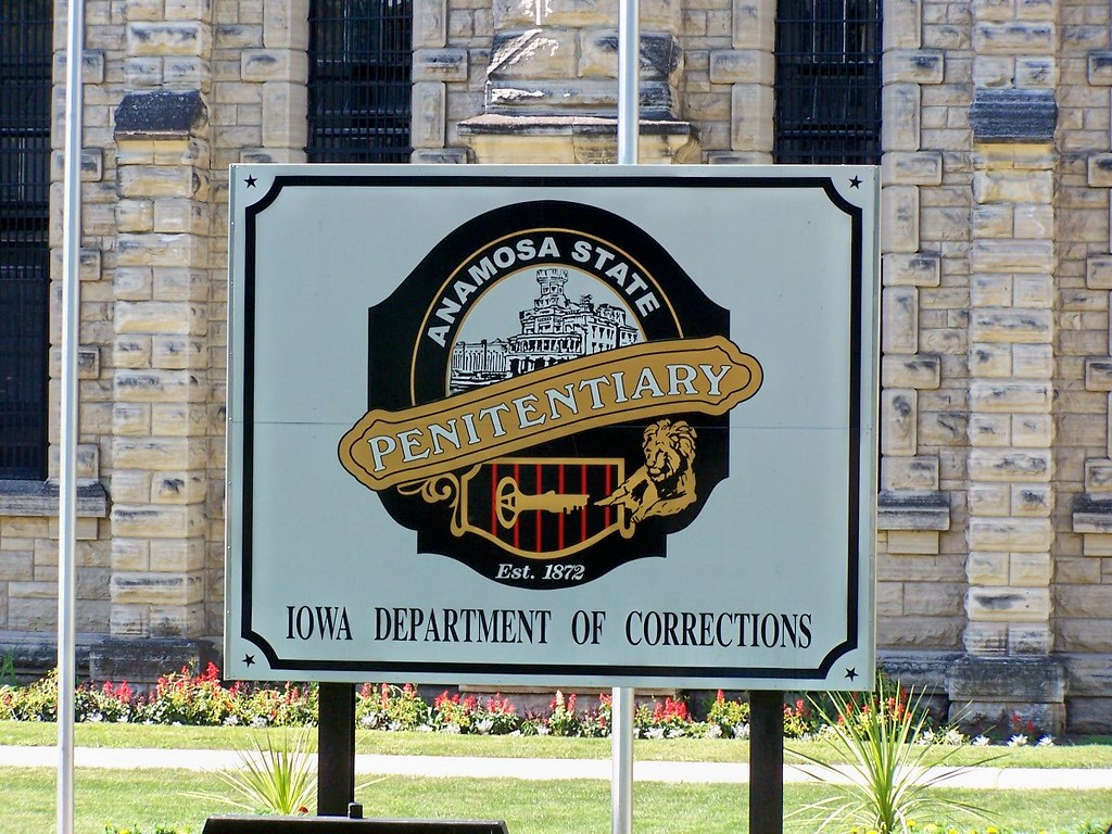 Anamosa State Penitentiary Sign Anamosa, Iowa J. Stephen Conn Flickr