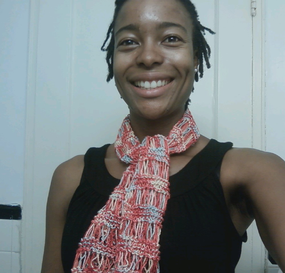 my traveling scarf invisible stripe scarf knicmc99 Flickr