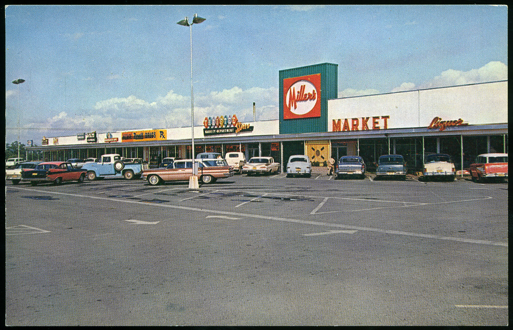 Meadowlane Shopping Center, 1960 Anderson, California