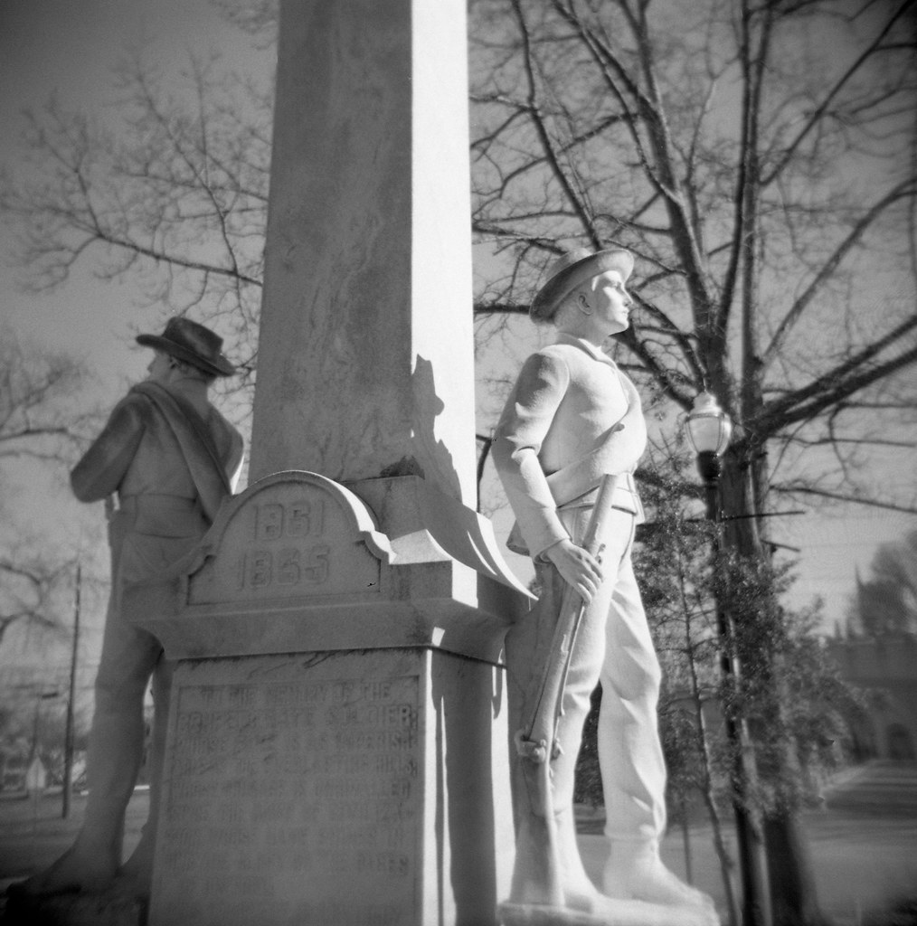 Old Civil War statue in Milledgeville, GA Along the "Anteb… Flickr