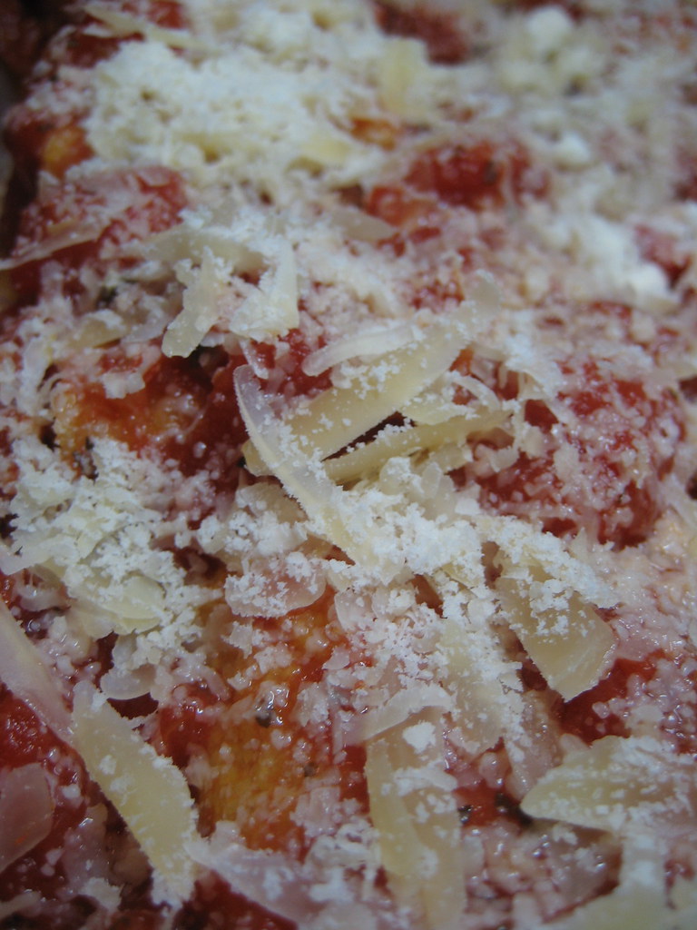 Baked Cheese Polenta with Tomato Sauce Preparation Flickr