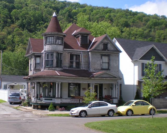 Tower House Uhm... I think this was Wellsville, OH. neshachan Flickr