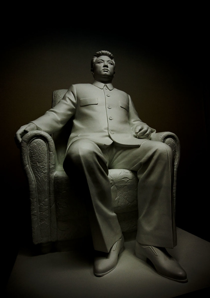 Kim Il Sung statue Korean Central History Museum North K… Flickr