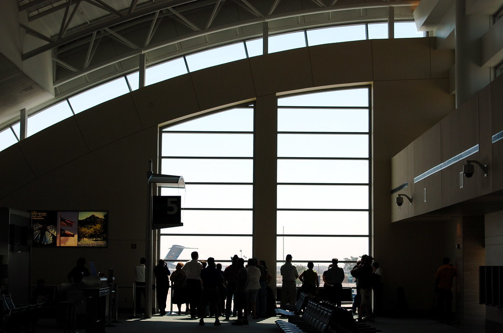 Midland/Odessa Airport Watching the Bush's leave on Air Fo… Flickr