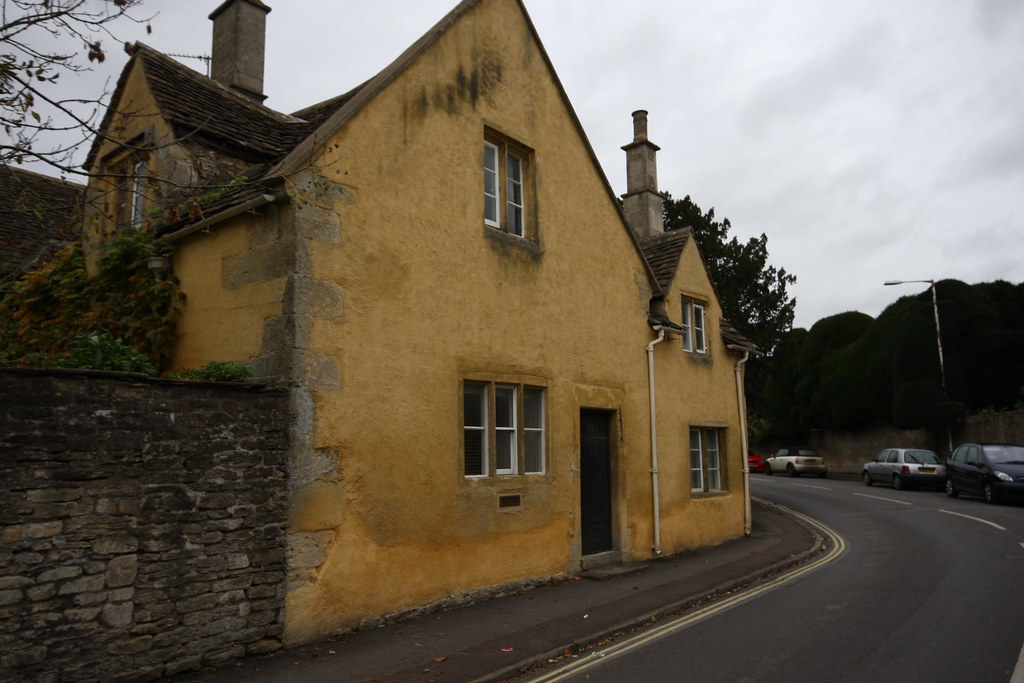 Corsham, High St, 79 House, C16 or earlier, roughcast rubb… Flickr