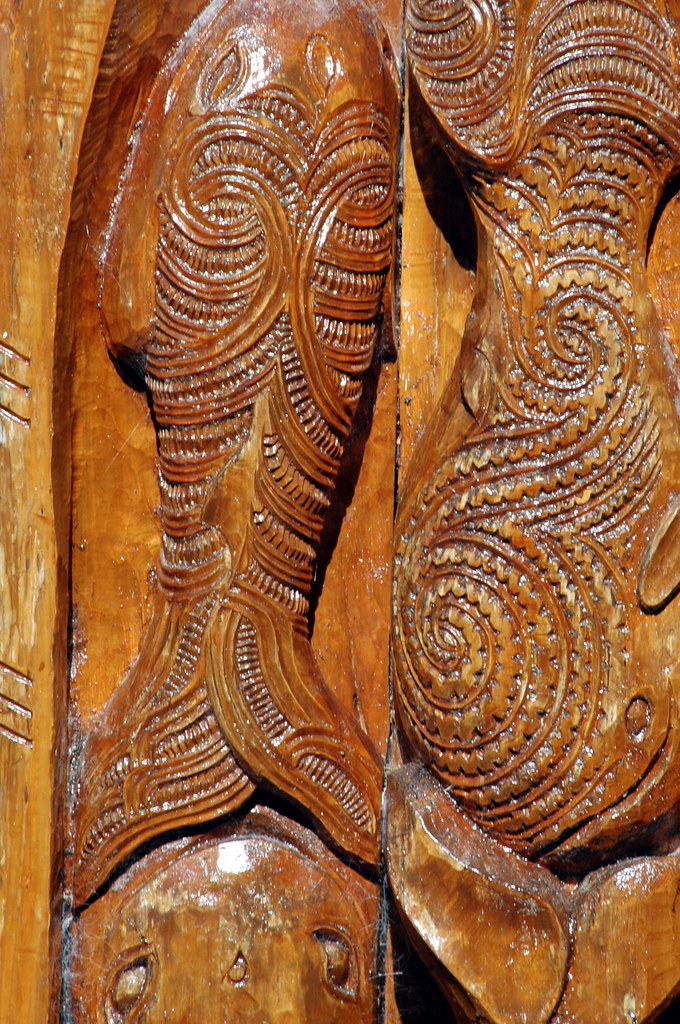 Wood Carving near Farewell Spit Lighthouse Cian O'Mahony Flickr