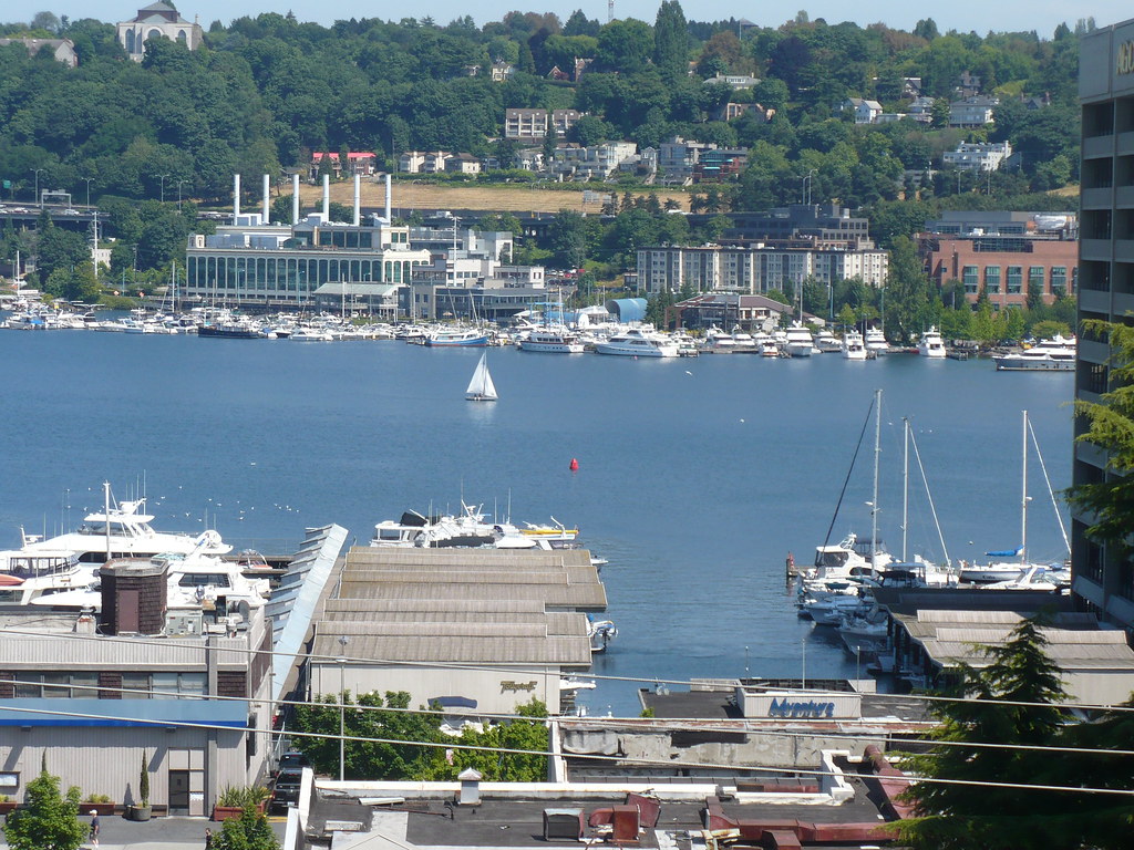 Seattle Lake Union 001 Sailboat, there are always boats, k… Flickr