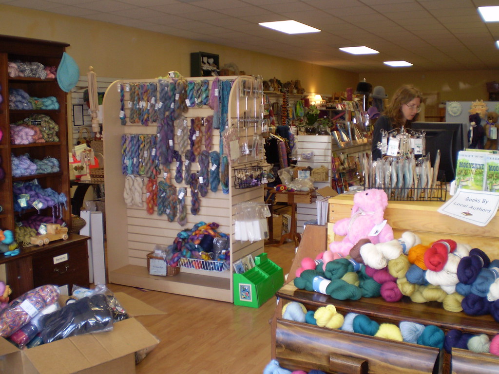 The yarn part of the shop Mostly, I think. The rest was cr… Flickr