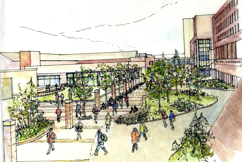 North Campus Founders Walk to Lockwood Library A new land… Flickr