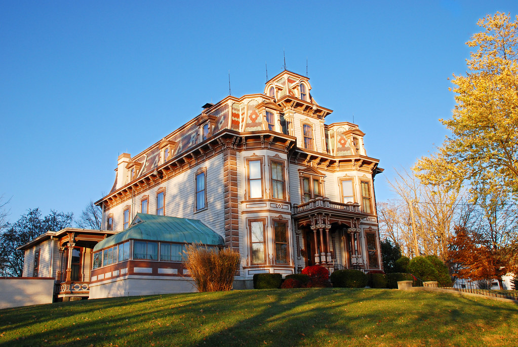 Gaar Mansion This Second Empire style mansion, built for t… Flickr
