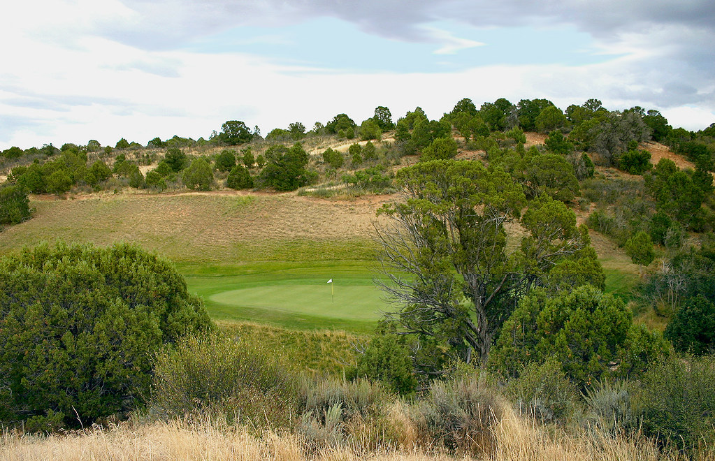 The Hideout Golf Course, Monticello Utah, Par 4 A Chuck (Dennis