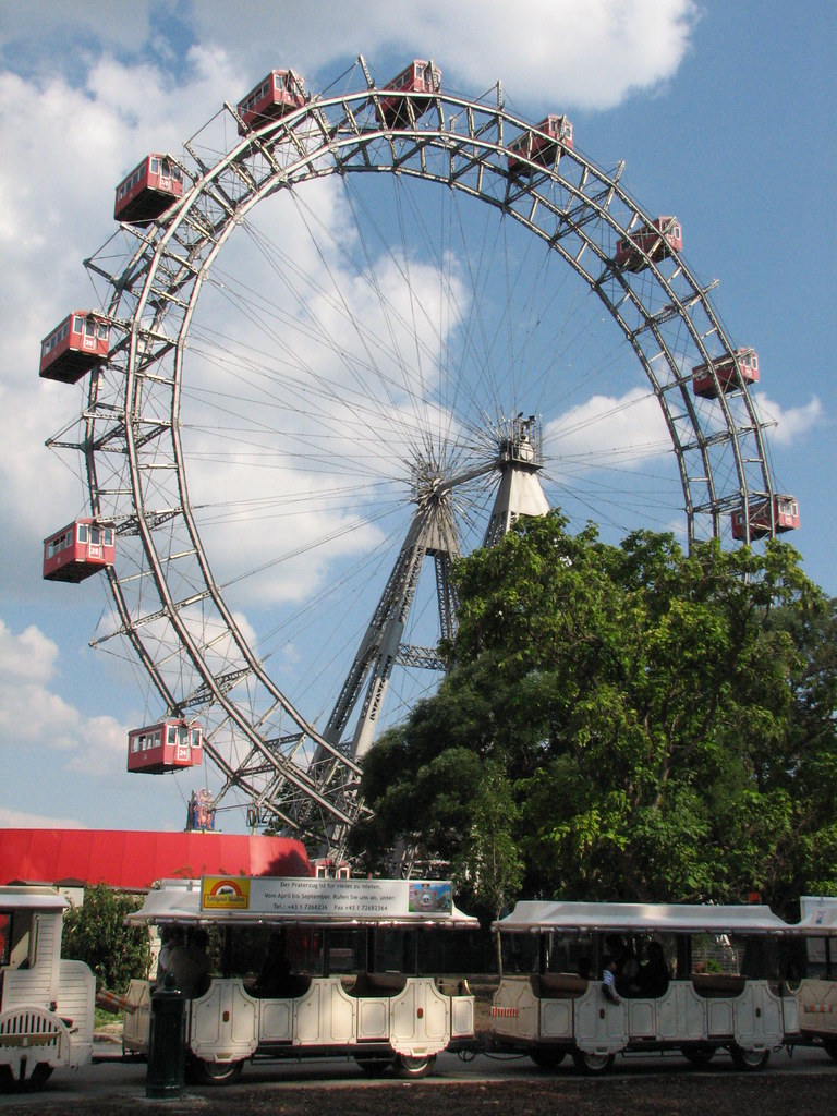 Vienna Fair Riesenrad Built in 1896 Kyle Bee Flickr