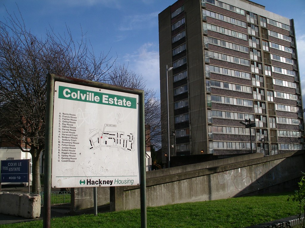 Colville Estate, council flats in Hackney, London Matthew Rutledge