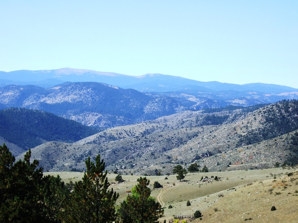 Mountain Range near Red Feather Lakes, CO Red Feather Lake… Flickr