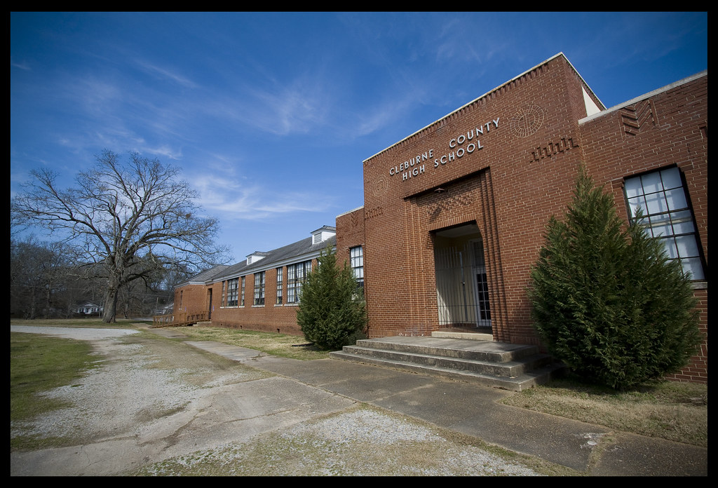 Mom's High School Cleburne County High School in the town … Flickr