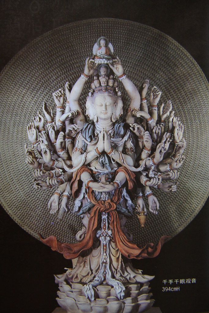 Kuan Yin of Thousand Hand Lohb Flickr