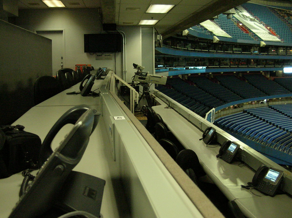 Rogers Center's Baseball Press Box The baseball press box … Flickr