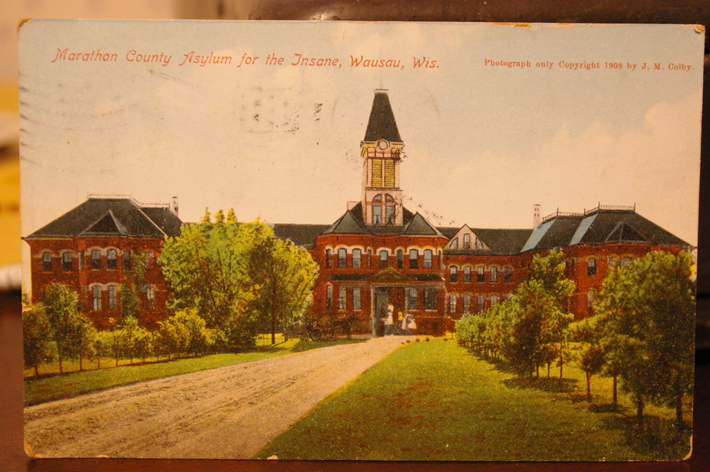 Marathon County Asylum For The Insane Wausau, Wis 1910 Joshua Cross