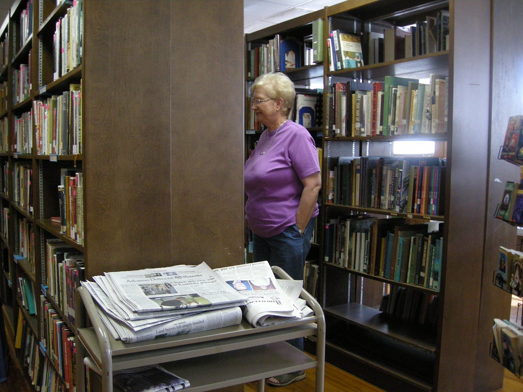 Delight High School, AR The school library vibeke.lose Flickr