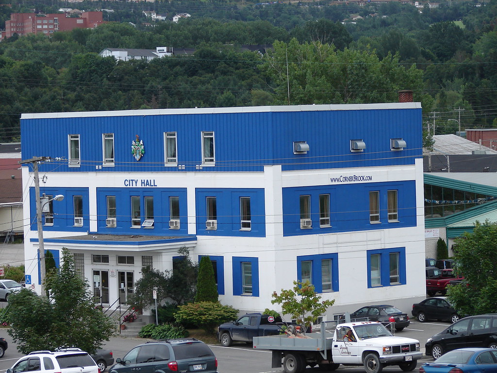 Corner Brook, NL City Hall Terry Huber Flickr