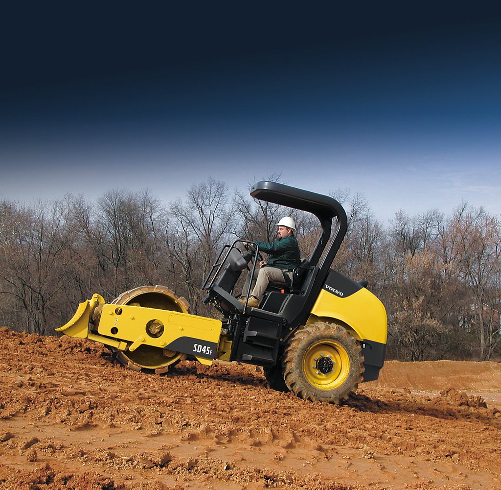 Volvo SD45F Small Soil Compactor a photo on Flickriver