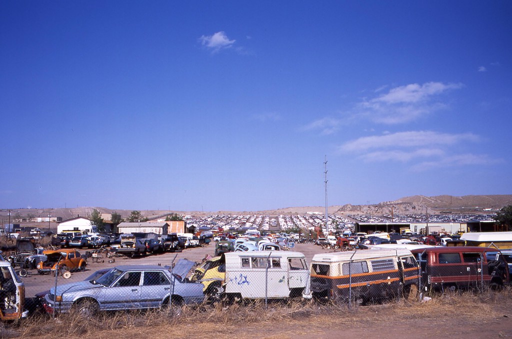 Junkyard Albuquerque New Mexico Fujifilm Provia 77krc Flickr