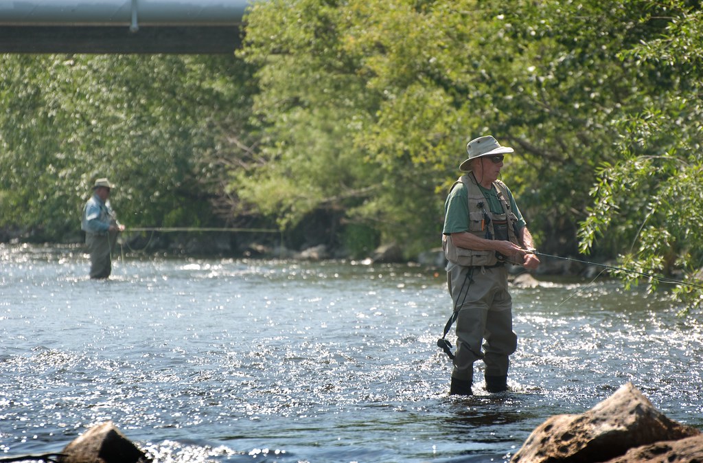 Vern fishing on the Touchet River Scott Butner Flickr