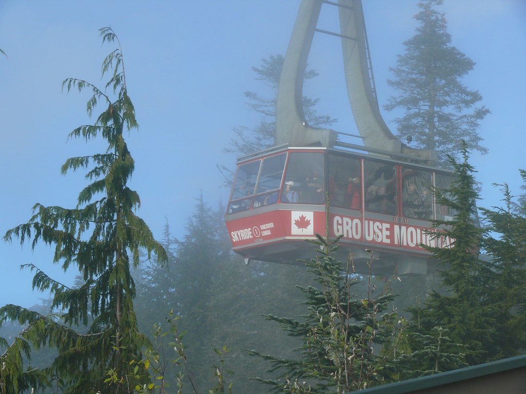 Grouse Mountain Tram up the Mountain. It sure beats Grouse… Zen