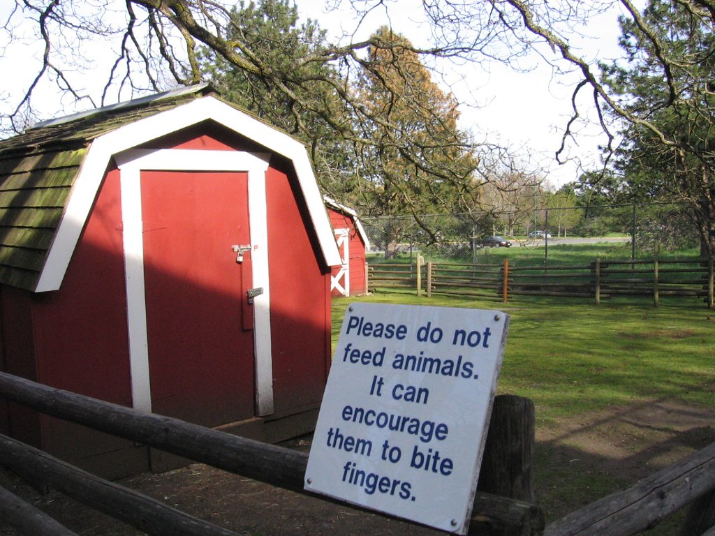 Victoria, British Columbia Petting Zoo at Beacon Hill Park… Flickr