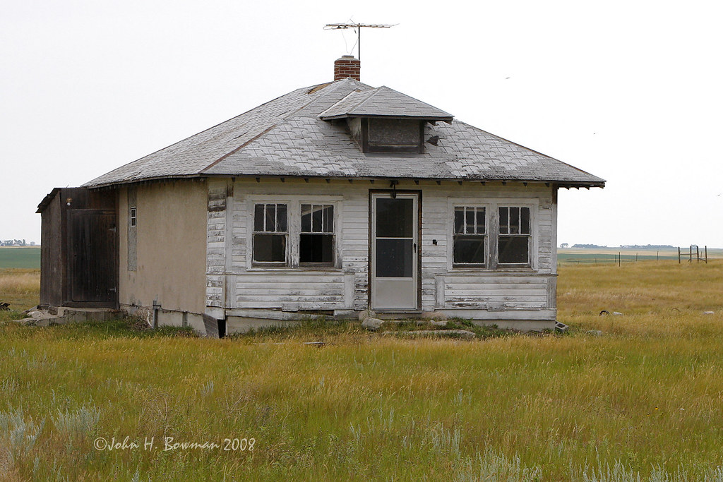 Abandoned house North Dakota We found this abandoned far… Flickr