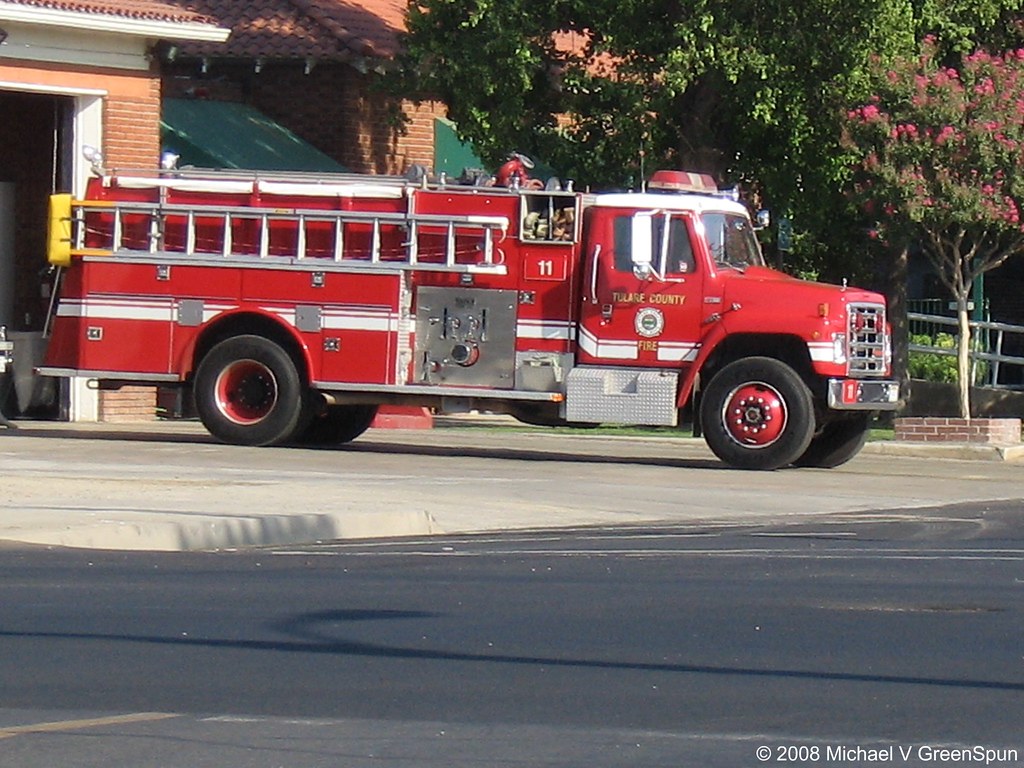 Exeter Fire Dept. Tulare County Fire Engine 11, parked in … Flickr