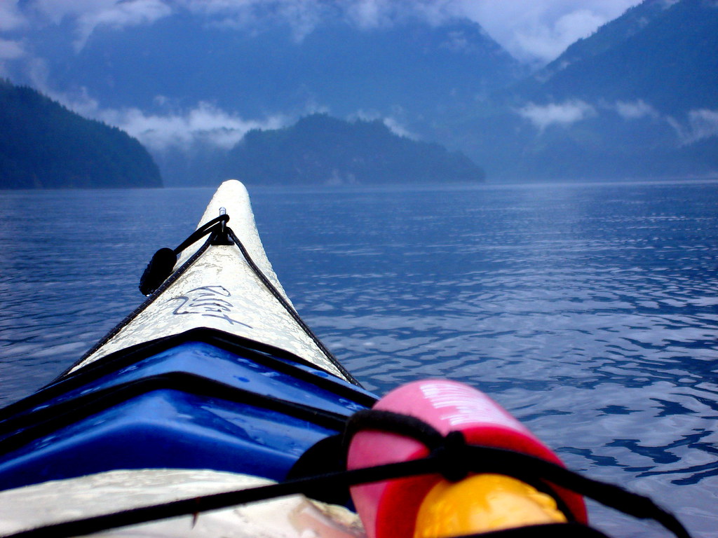 Our Kayak at Indian Arm Наша байдарка... Andriy Baranskyy Flickr