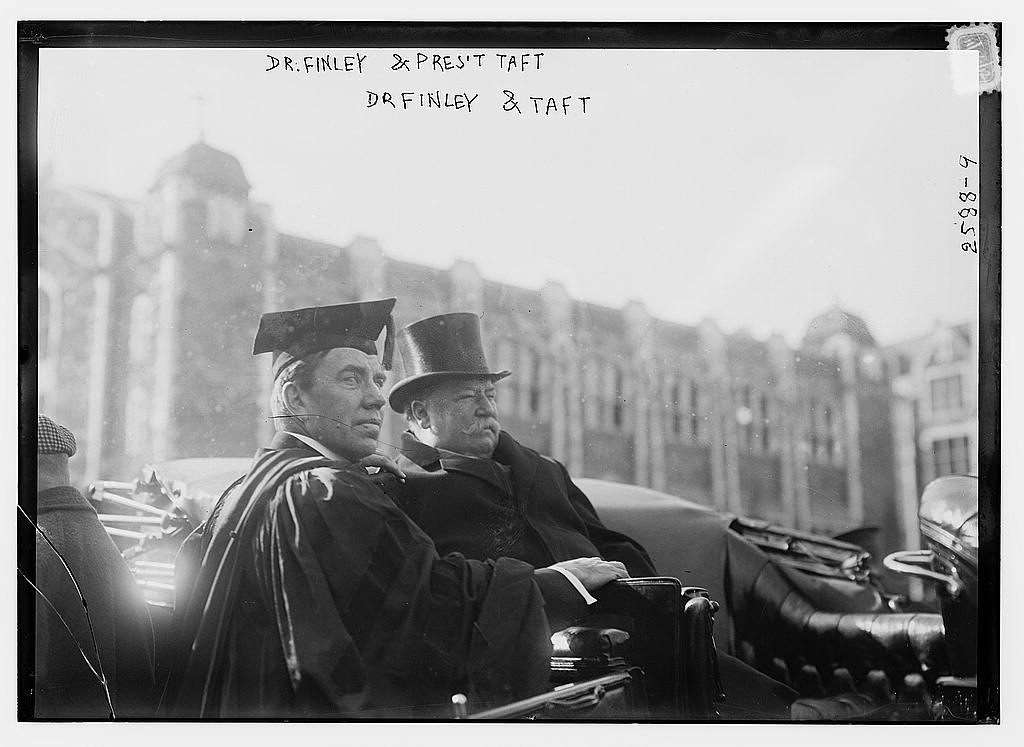 Dr. Finley & Pres. Taft (LOC) a photo on Flickriver