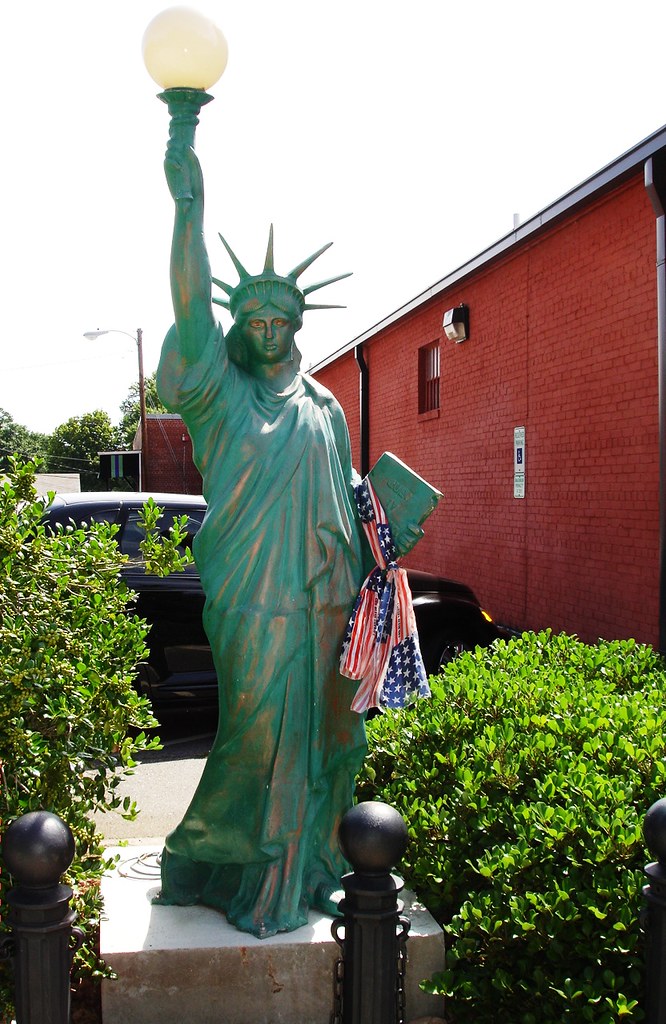 statue of liberty belmont Lady Liberty in Belmont, NC Flickr