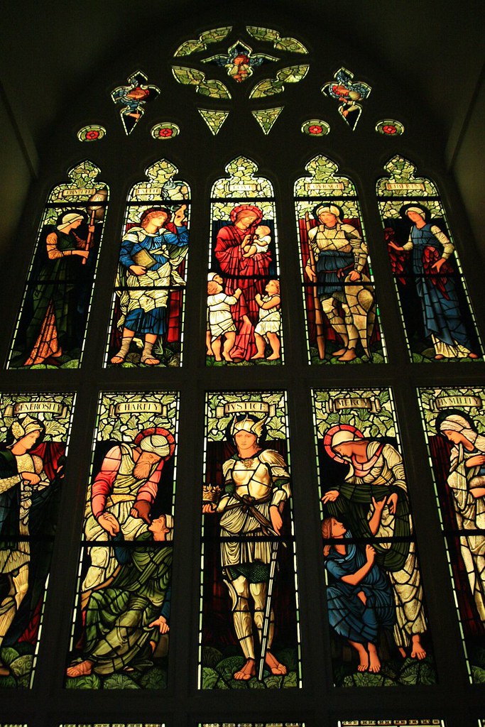 The Huntington Art Gallery Morris and Co. Stained Glass … Flickr