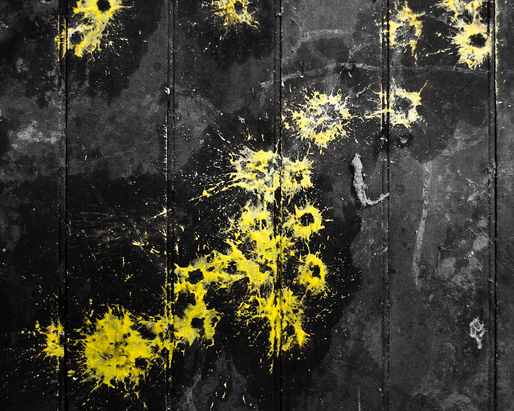 Paintball Splatter Why is it paintball paint never dries, … Flickr