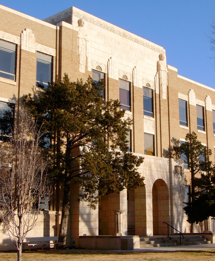 Moore County Courthouse Detail (Dumas, Texas) This 1930 co… Flickr