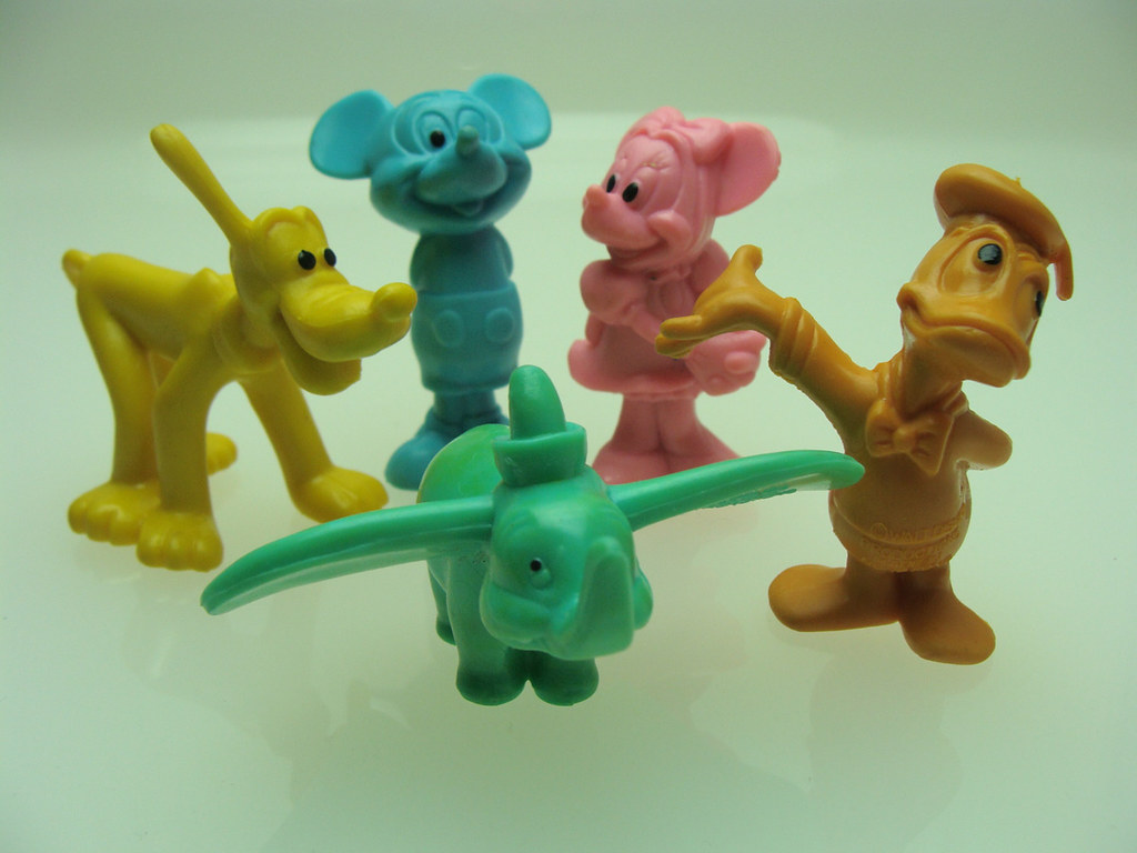 Disney Rubber Figures Vintage Toys Flickr