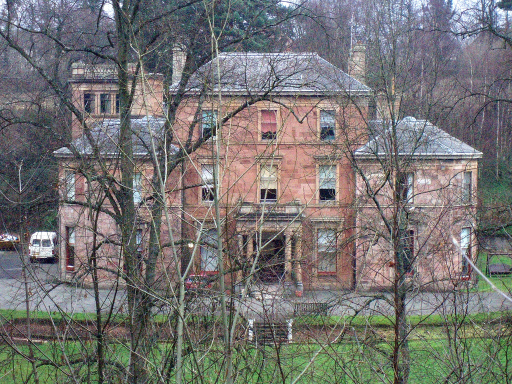 Calderglen House Blantyre from Bardykes James Brown Flickr