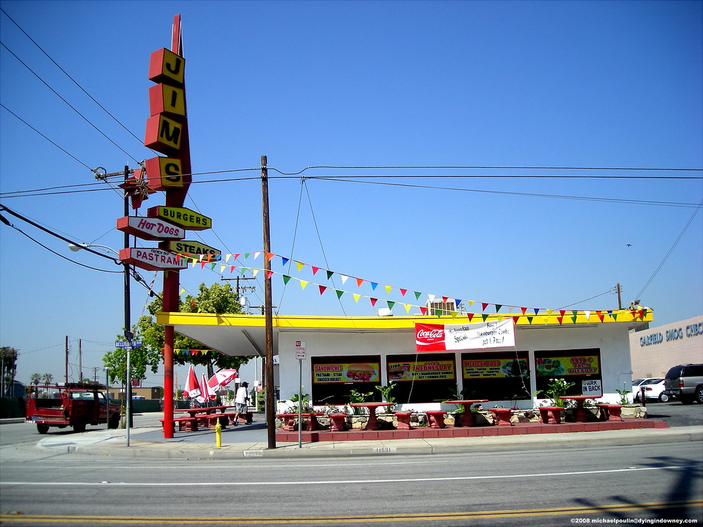 Jim's Burger stand ( City of Downey California ) Wonder ho… Flickr