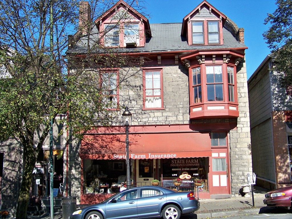 Bellefonte Architecture Historic building along High Stree… Flickr