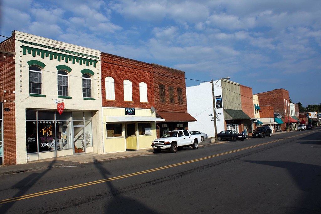 Downtown Pilot Mountain Downtown Pilot Mountain, North Car… Flickr