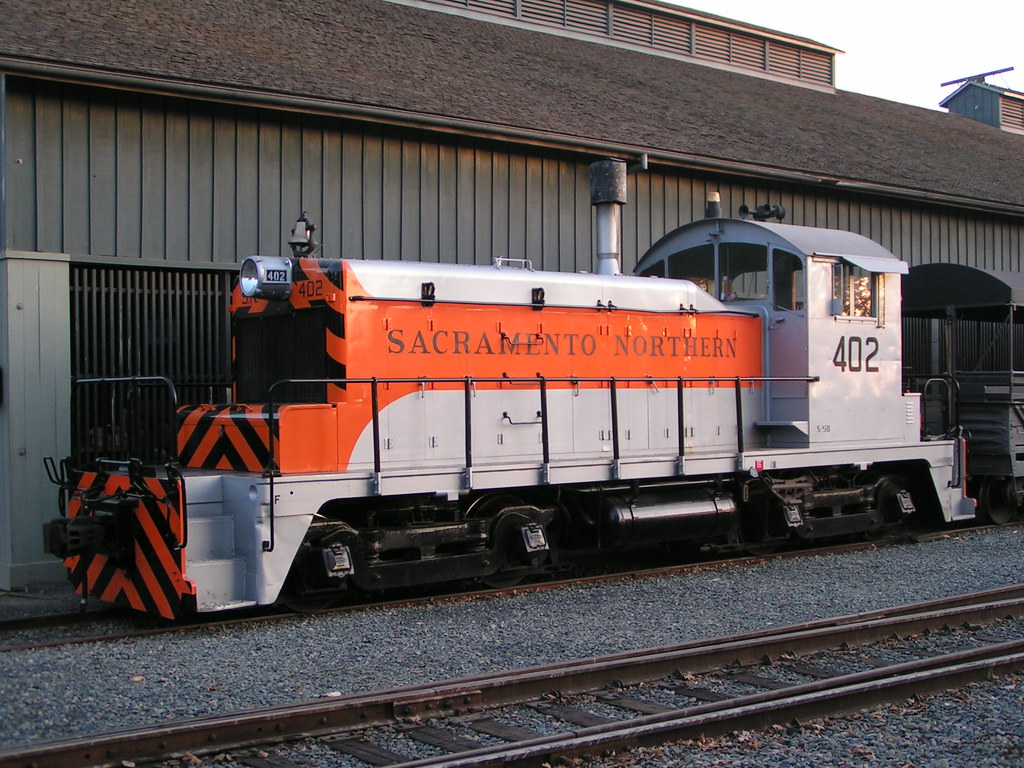 SN 402 EMD SW1 Sacramento Northern Railway … Flickr