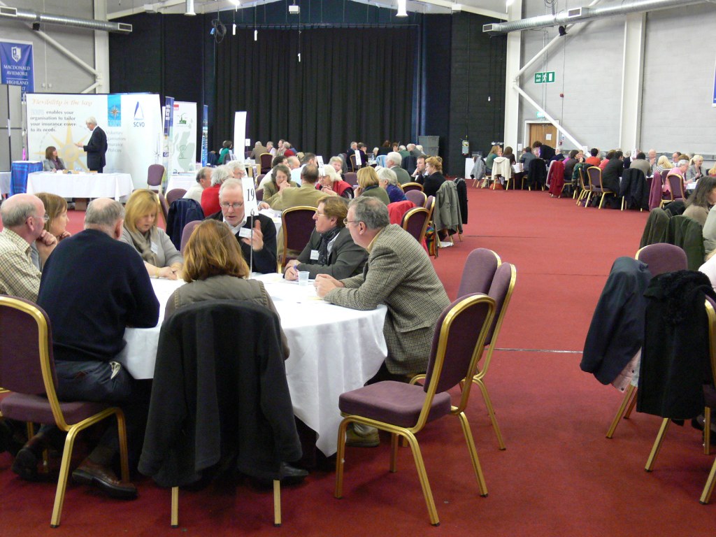 Discussion groups at the Village Halls Summit 2 Discussion… Flickr