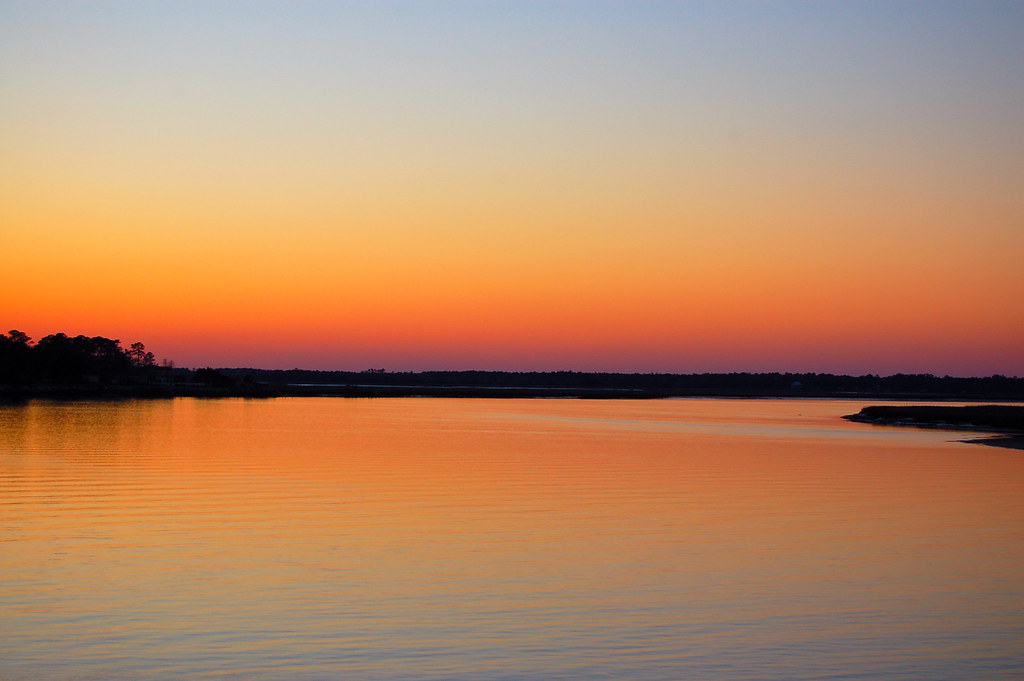 sunset from our camp site St. Marys, pamelad85