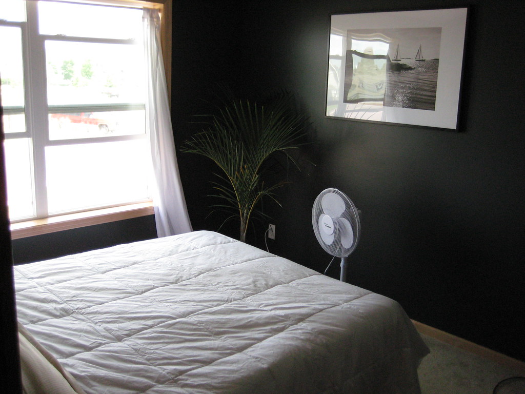 Bedroom This is after remodeling, patching up holes in the… Flickr